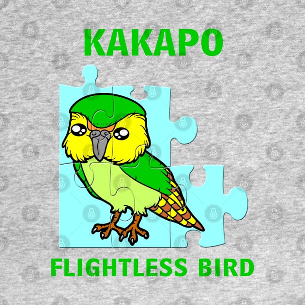 Kakapo parrot bird by Aish shop